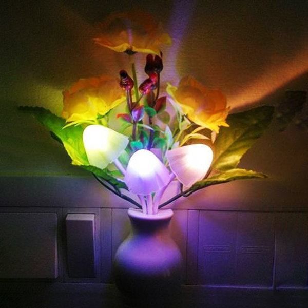 Picture of LED Sensor Dream Mushroom Lamp - Multicolor Night Light