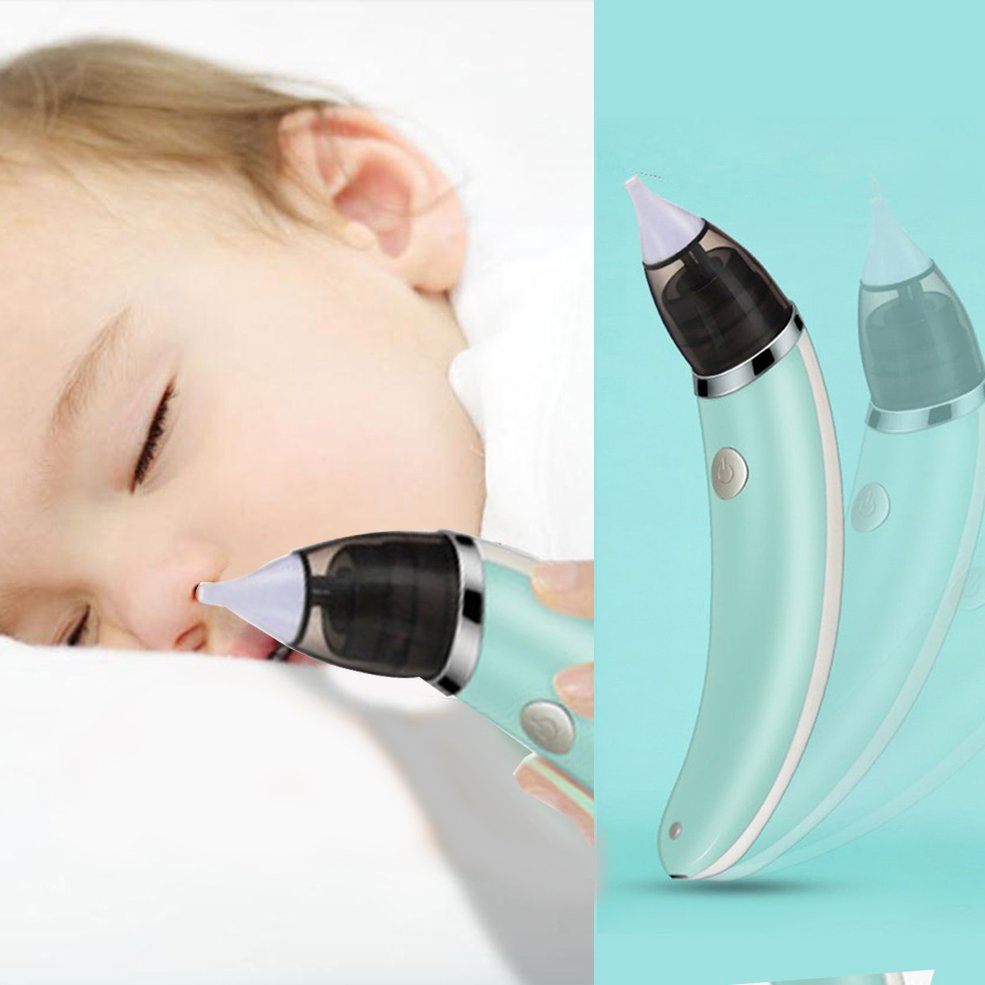Picture of Baby Nasal Aspirator Electric Nose Cleaner Sniffing Equipment for Children Clear stuffy noses Quickly & Gently