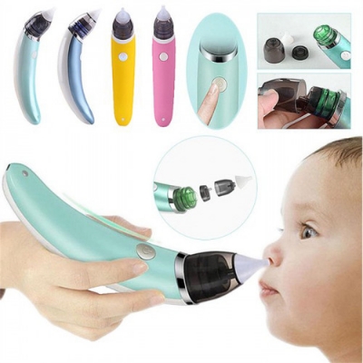 Picture of Baby Nasal Aspirator Electric Nose Cleaner Sniffing Equipment for Children Clear stuffy noses Quickly & Gently