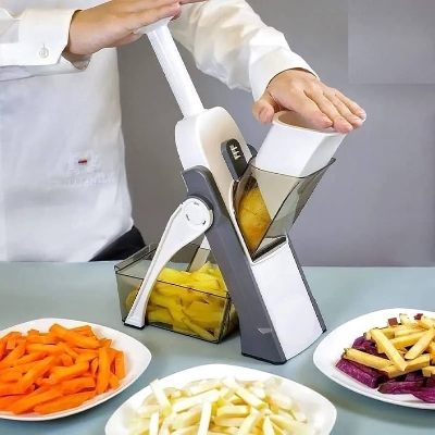 Picture of Vegetable Chopper with Mandoline Slicer