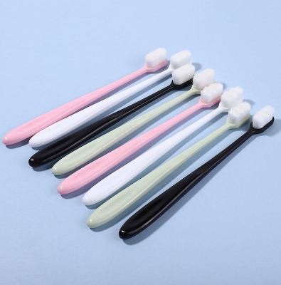 Picture of Super Soft Microfiber Tooth Brush Nano Technology Ultra soft Baby Toothbrush - 1Pcs