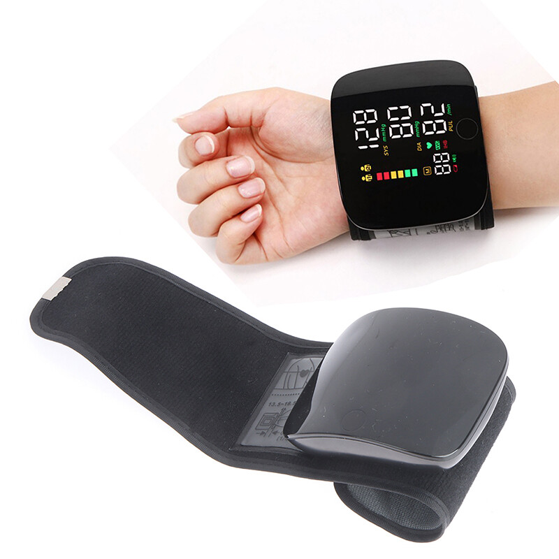 Picture of One-Touch Digital Wrist Type Blood Pressure Machine Rechargeable ( Black )