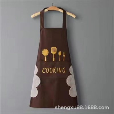 Picture of MILENZO Kitchen Apron Oxford Cloth Waterproof Oilproof Mickey Apron