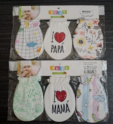 Picture of Baby Hand Gloves, Baby hand socks  1 pair 0-6 Months(China)