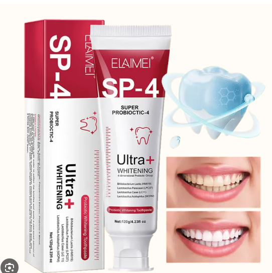 Picture of YAYASHI SP-4 Probiotic Toothpaste freshen breath maintain oral health whiten teeth Stain Removing Sp-4 Toothpaste Teeth Cleaner Plaque Remove