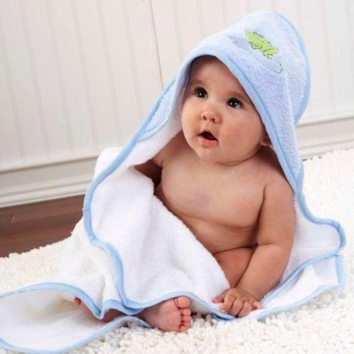 Picture of Baby Cap Towel Baby Soft and Comfortable hooded towels for Pretty Babies(colour as per stock)