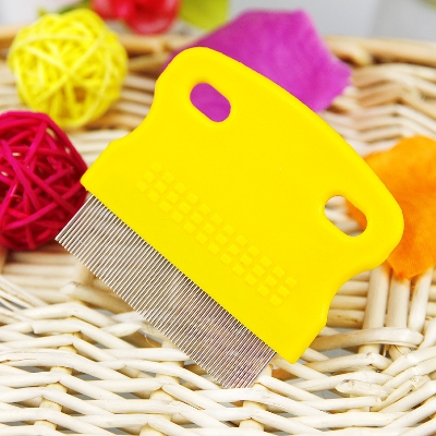 Picture of Hair Lice Comb Brushes Terminator Fine Egg Dust Nit Free Removal Stainless Steel Lice Comb