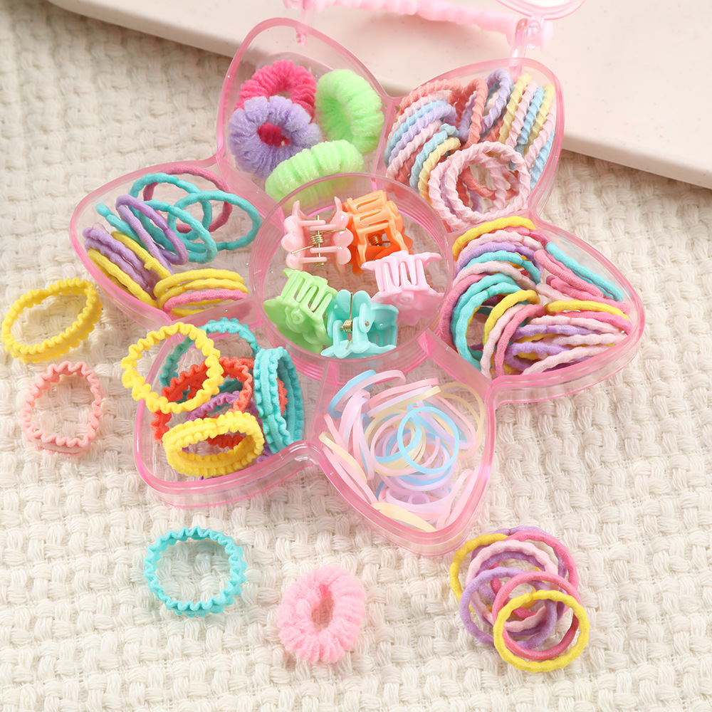 Picture of Hair Accessories Kit – Perfect for Little Princess-Flower Shape Hair Band Set