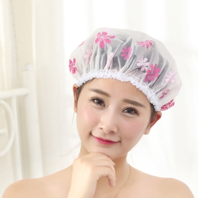 Picture of Waterproof Female Shower Cap/Women Shower Cap For Bath-1pcs