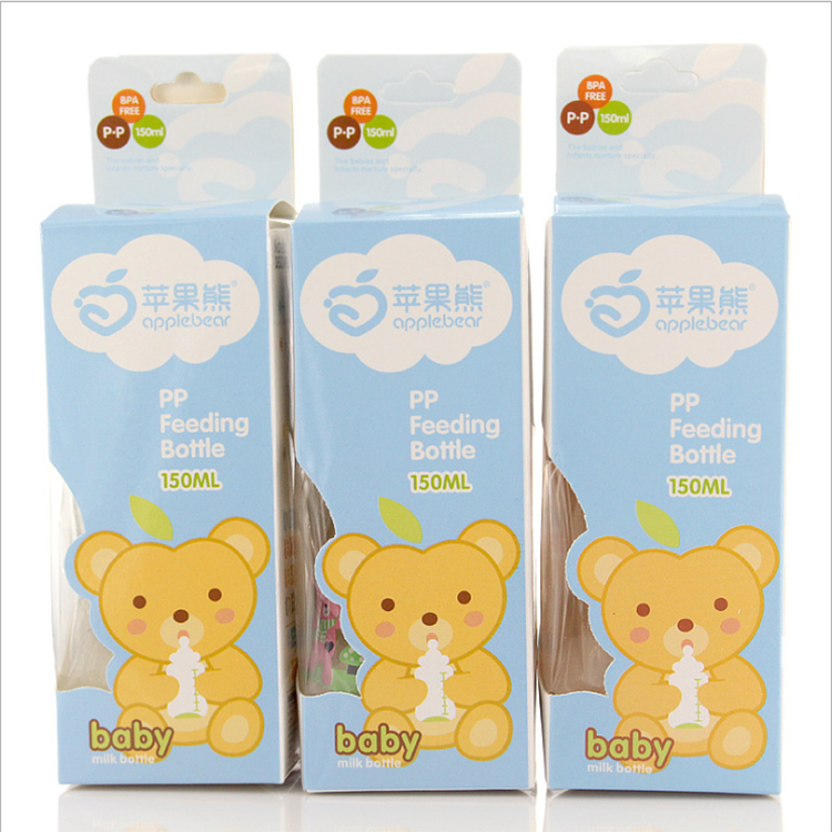Picture of Apple Bear PP Baby Feeder – BPA-Free, Lightweight & Durable-150ml