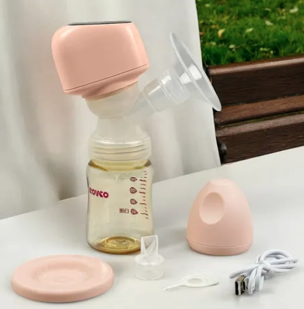 Picture of ROVCO Rechargeable Breastfeeding Pumps Hands Free Portable Suction Brest Electronic  Pump