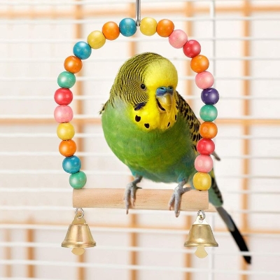 Picture of Colorful Swing toy for Birds