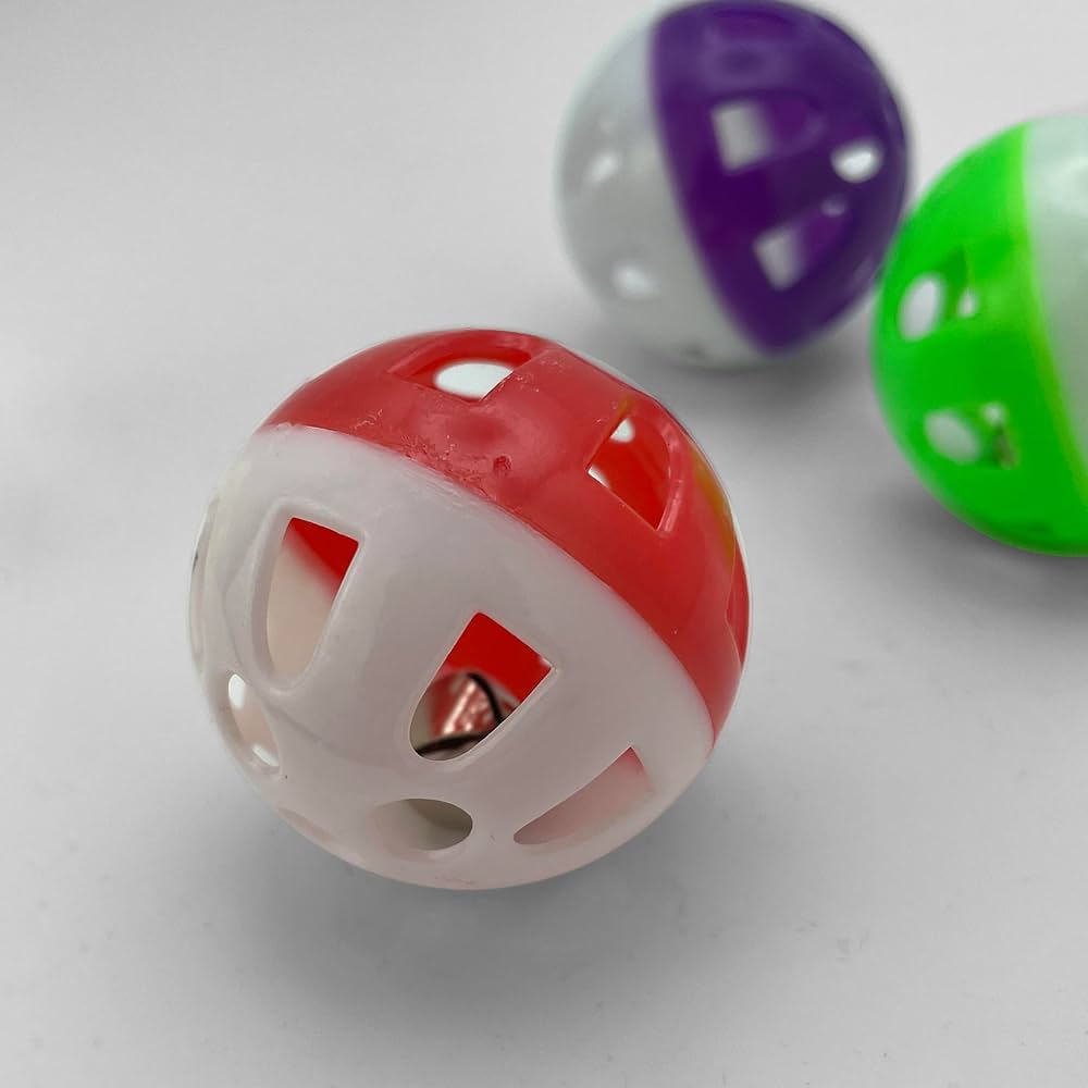 Picture of Rattle Ball Cat Toys 5 Piece - Multoicolor