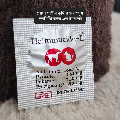 Picture of Helminticide Deworming Tablets - Single Tablet for Cats/Dogs