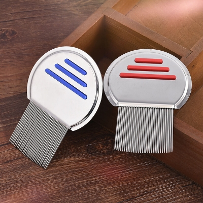 Picture of Lice Terminator Comb And All Nit Egg Free - Professional Stainless Steel Lice Removal Comb
