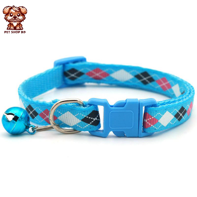Picture of Diamond design collar belt - blue