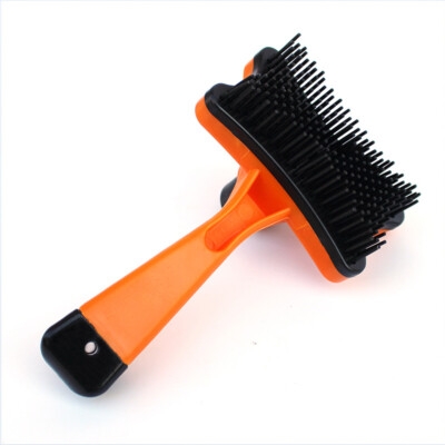 Picture of Pet Dog Cat Hair Remover Grooming Comb Deshedding Self Cleaning Brush