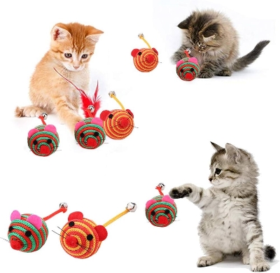 Picture of High Quality 1pcs Pet Cat Toys Mice, Cat Toy Mouse, Pet Toys for Cats, Cat Catcher