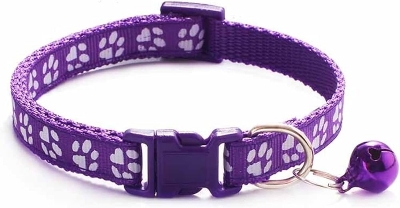 Picture of Cat Collar Neck Strap-Purple