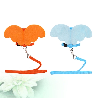 Picture of Little Angel Traction Rope Chest Strap Dog Cat Puppy Traction Ropes Cat Harness And Leash Set Cats Harnesses-Red