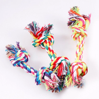 Picture of Pet Dog Chew Toy, Dog Rope Toys, Bite Resistant Pet Training Puppy Playing Dog Toys for Small Medium Large Dogs, Pets Accessories