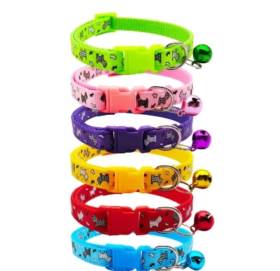 Picture of Puppy Neck Strap Soft For Small Dog Collars Cat Belt - Pink