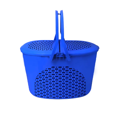 Picture of Cat/Dog/Rabbit/Pet Carrier Basket- Blue