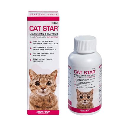 Picture of Cat Star Multivitamin & Coat Tonic-100ml
