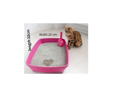 Picture of Cat Litter Box With Scop Small Size-PARTEX
