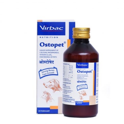Picture of Virbac Ostopet Liquid Supplement For Pet 150 ml