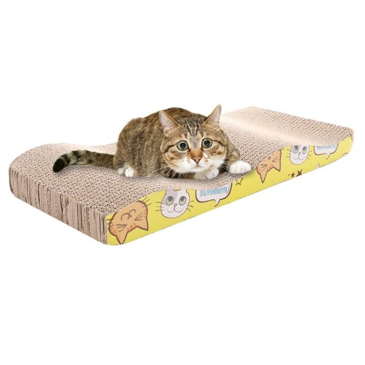 Picture of Cat Scratching Board Mat with Catnip Scratcher for Kitten, Cat & Pet