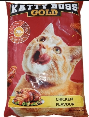 Picture of Katty Boss Gold Cat Food Chicken Flavour 1kg