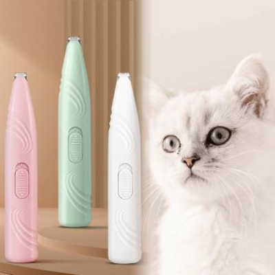 Picture of cat & DogPaw Trimmer, Dog Clippers for Grooming, Cordless Low Noise Small Pet Hair Shaver Dog Clippers - Dog & Cat, Around Face, Paw Pads, Eyes, Ears, Rump