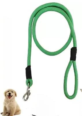 Picture of DOG ROPE 15MM WITH STRONG HOOK & SLIVING COVER, 145 cm Dog Cord Leash (Color may vary)
