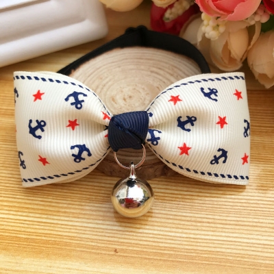 Picture of Luxury Bow Design Cat Collar Neck Bow Strap
