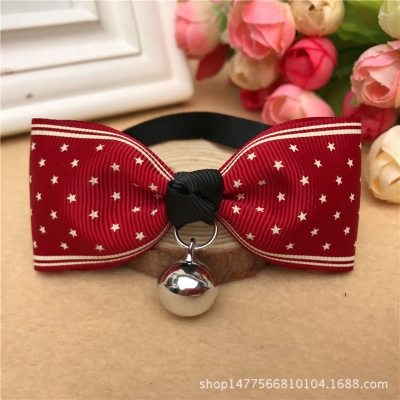 Picture of Luxury Bow Design Cat Collar Neck Bow Strap