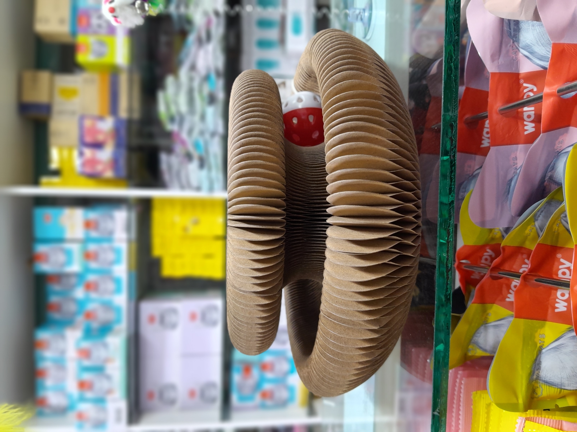 Picture of Magic Organ Cat Toy Cats Scratcher Scratch Board Round Corrugated Scratching Post Toys for Cats Grinding Claw Cat Accessories