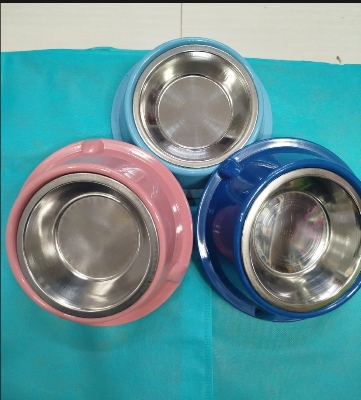 Picture of Stainless steel pet food single bowl for cat 1 pcs