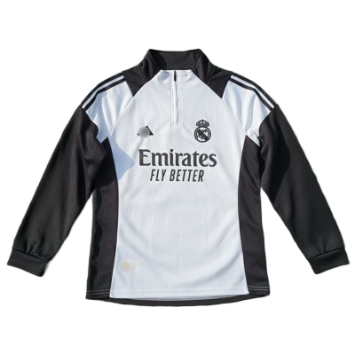 Picture of Real Madrid White & Black Color Tracksuit  (White)