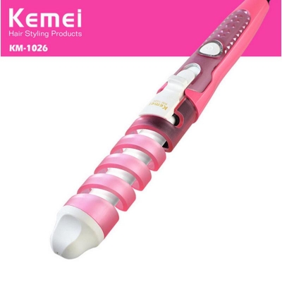 Picture of Kemei Km-1026 Ceramic Coating Automatic Hair Curler Roller Curling Wand Iron Tools for hair styling