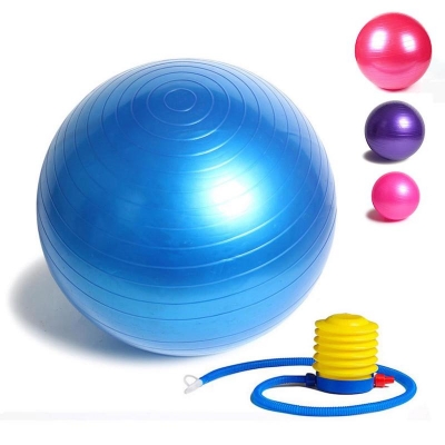 Picture of Gym Exercise Ball  For Body Fitness yoga Ball 75cm Premium Quality with Pumper