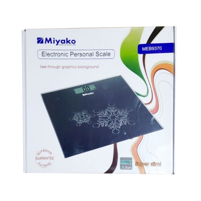 Picture of Miyako Meb-9370/9374SPL  গ্লাস প্যানেল ইলেক্ট্রনিক lcd ডিজিটাল ওজন মাপার মেশিন, ব্যক্তিগত ওজন মেশিন, বাথরুমের ওজন মাপার স্কেল - weight machine
