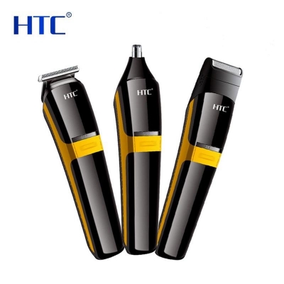Picture of HTC At-1322 Professional 3 in 1 Rechargeable Clipper Trimmer Shaver mens grooming kit for men - Trimmer - Trimmer