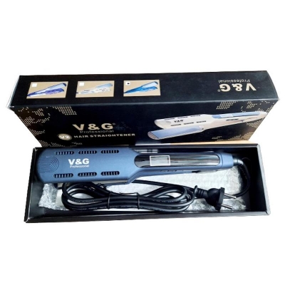 Picture of V&G V2 Professional Fast Warm-up Tourmaline wide Ceramic Heating Plate Thermal Performance Hair Straightener Styling Iron Tools