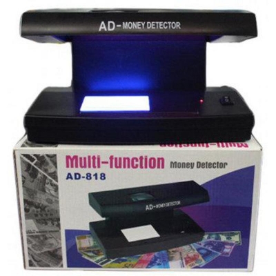 Picture of Professional Multi function Money Detector Machine AD-818 with UV light