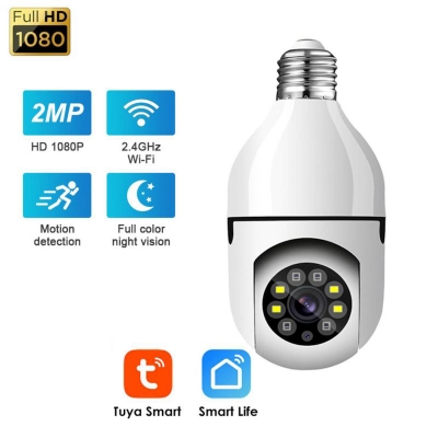 Picture of Bulb System 360 Degree WiFi Panoramic IP Camera