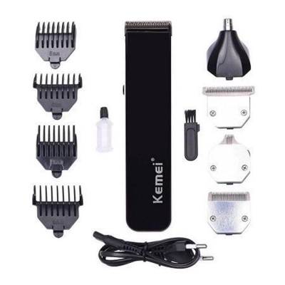 Picture of Kemei 4 in 1 Rechargeable Grooming Kit KM-3580 Black