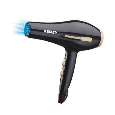 Picture of Kemey Km-2376 /2378 Professional Hair Dryer 1000W- Black - Hair Dryer
