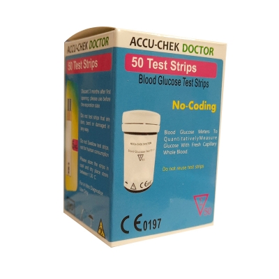 Picture of Accu Chek Doctor 50pc Test Strips for Glucose Meter