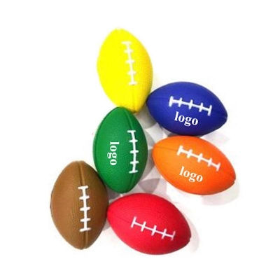 Picture of Rugby Ball Squishy Stress Relief (2 Pcs)